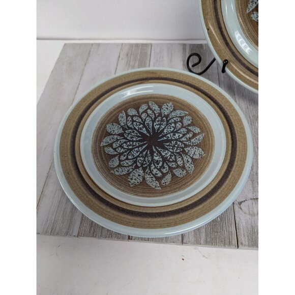 Vintage Earthenware Franciscan Nut Tree Set Of 2 Salad Luncheon Plates 8 1/2" - Picture 2 of 8